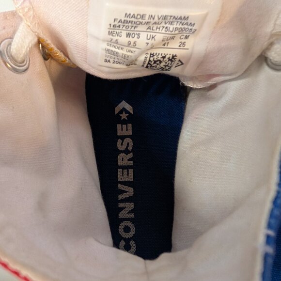 Converse Chuck Taylor All Star High Top Sneakers Multicolor Men 7.5 Women 9.5 - Picture 10 of 12